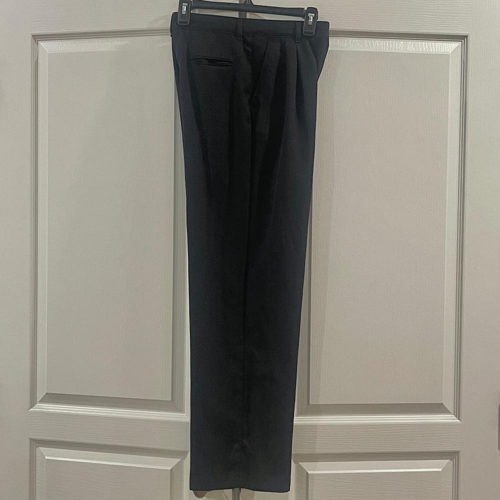 Boys DRESS, CASUAL BLACK PLEATED SLACKS/PANTS